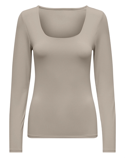 Ea 2-Way Deep Neck T-shirt - Only